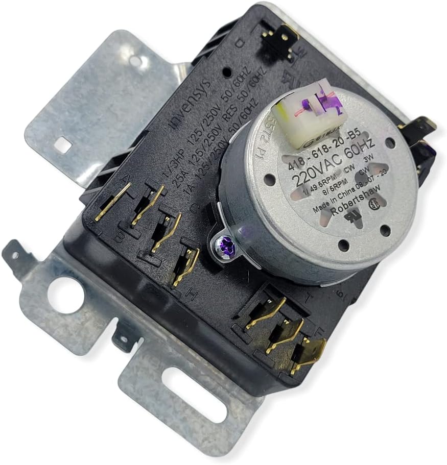 3 CYCLE Dryer Timer Replacement for Whirlpool W10436303 WPW10436303 AP6021393 PS11754717 2311873 AH3632909 EA3632909 PS3632909